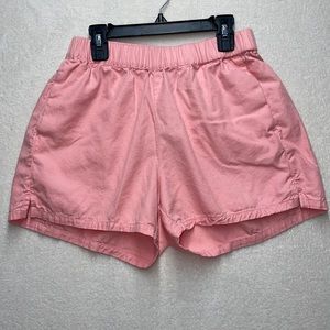 MADEWELL Light Pink High Rise PullOn Shorts Style K6008 Size Small